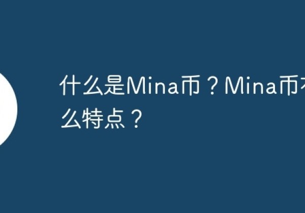 什么是Mina币？Mina币有什么特点？