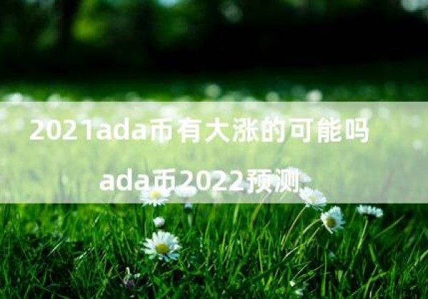 2021ada币有大涨的可能吗（ada币2022预测）