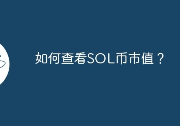 如何查看SOL币市值？