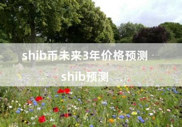 shib币未来3年价格预测（shib预测）