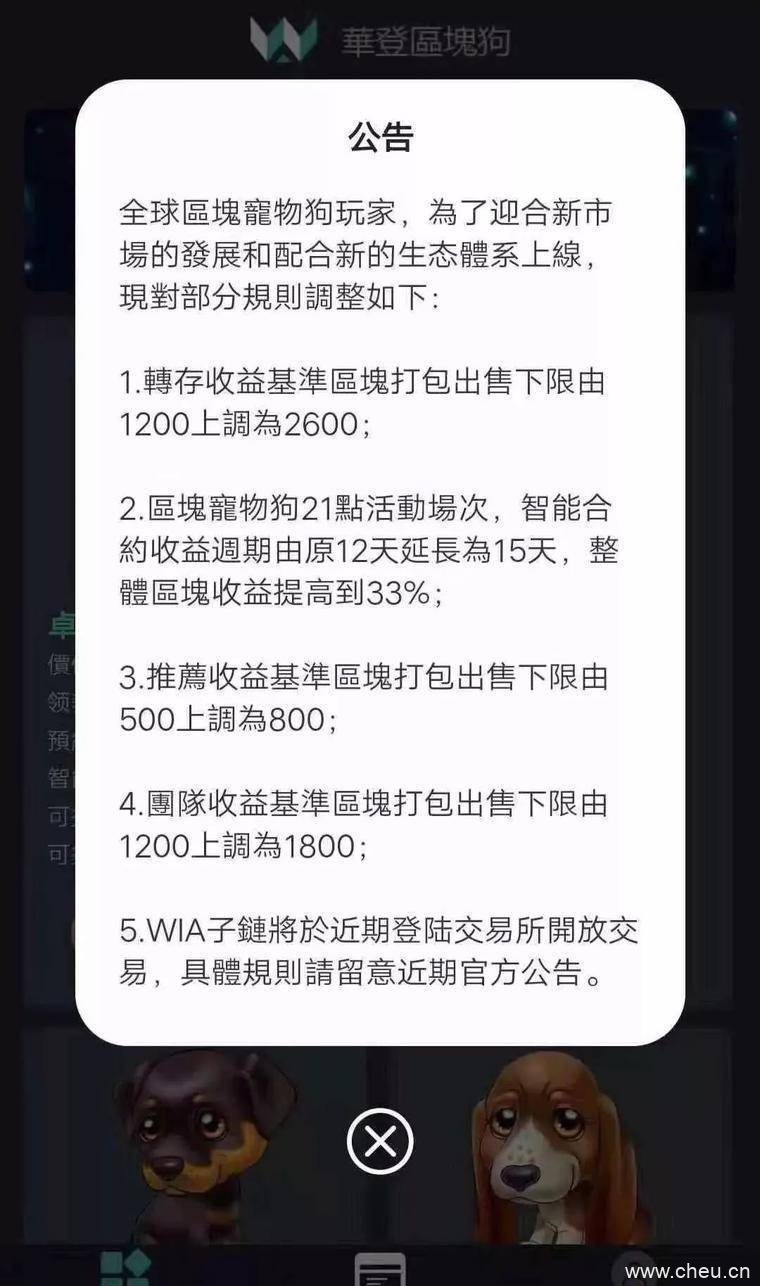 华登区块狗狂卷230亿！持续了一年的区块狗跑路了