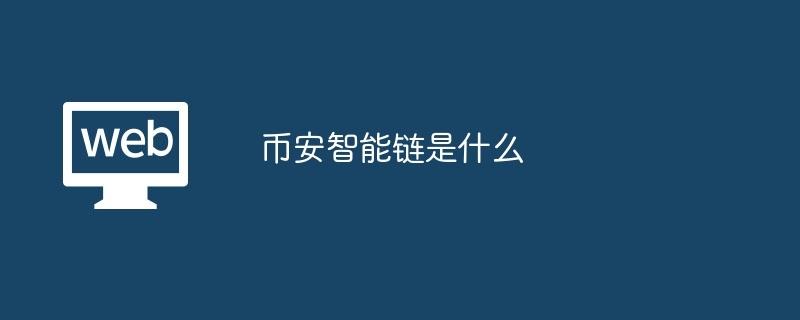 币安智能链是什么