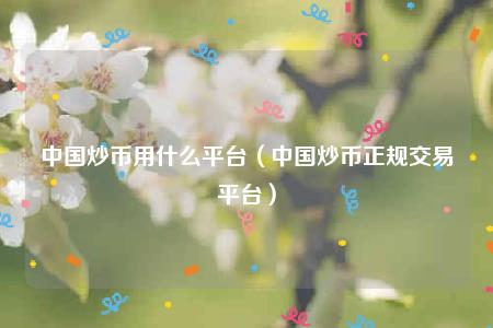 中国炒币用什么平台（中国炒币正规交易平台）