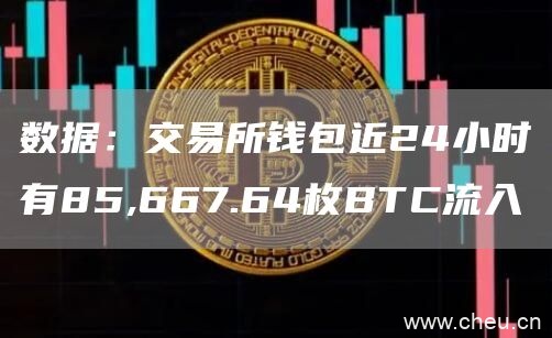 数据：交易所钱包近24小时有85,667.64枚BTC流入1