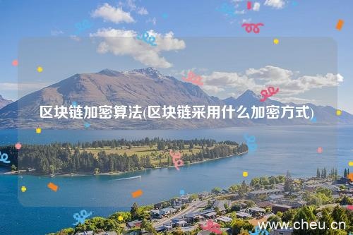 区块链加密算法(区块链采用什么加密方式)