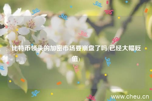 比特币领头的加密市场要崩盘了吗(已经大幅贬值)