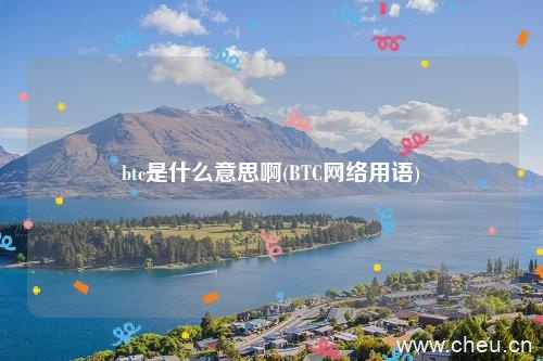 btc是什么意思啊(BTC网络用语)